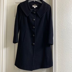Preston and York Black bell shaped coat.